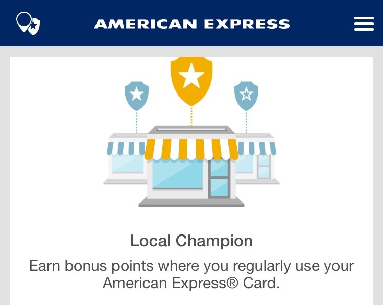 AMEX Local Champion Feature | Point Hacks