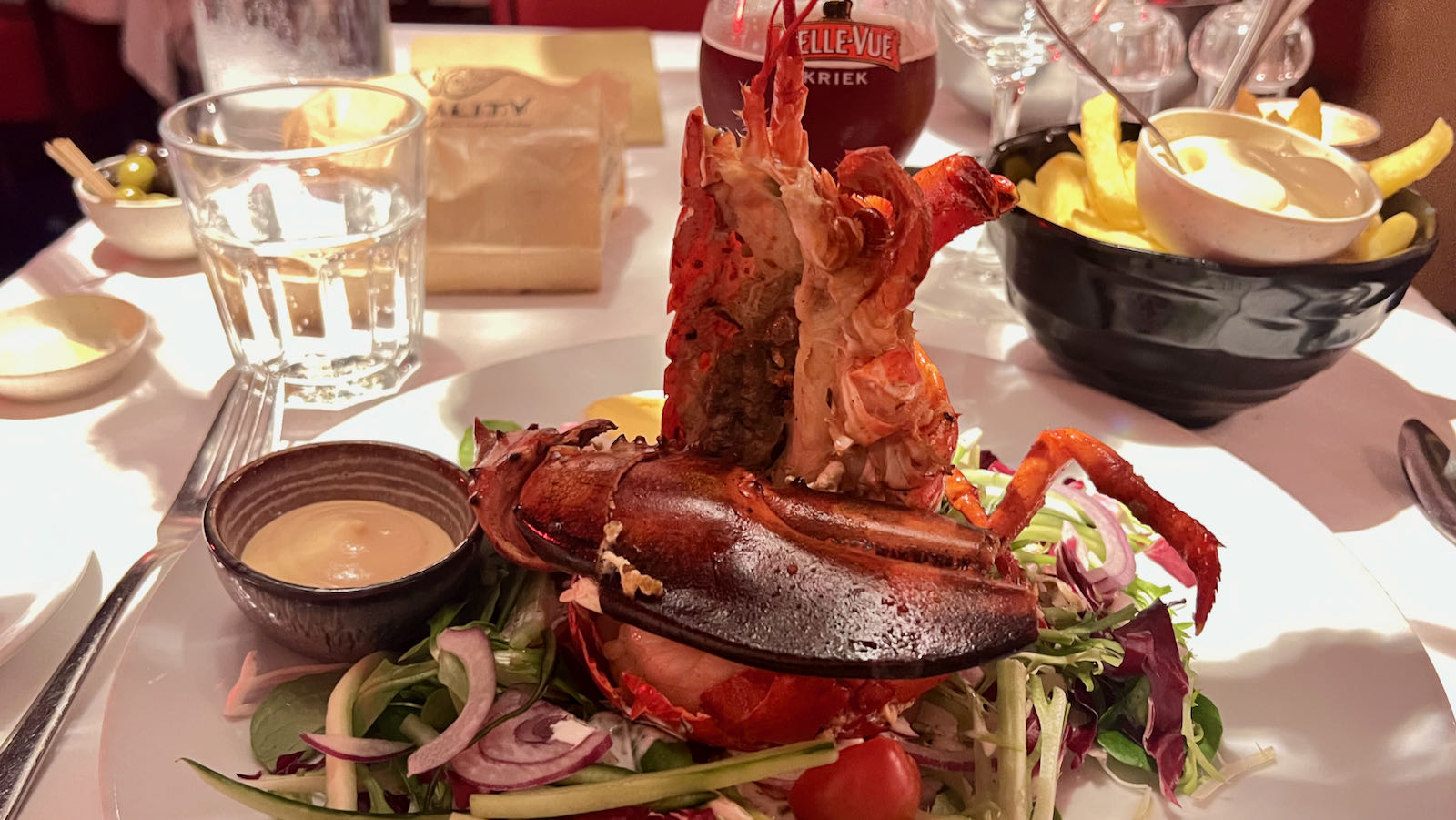 best lobster in Antwerp