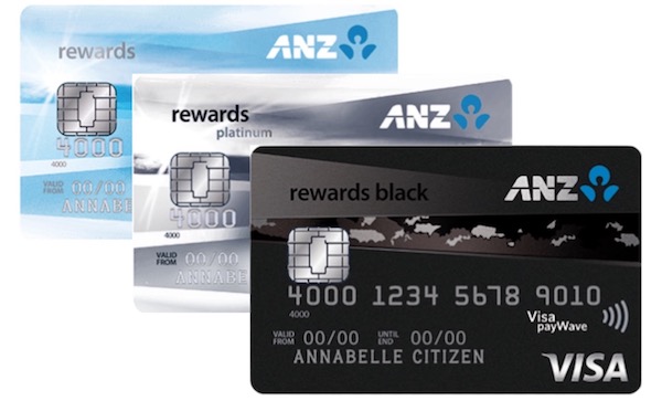 ANZ Rewards cards