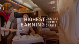 Qantas credit cards that earn the highest points